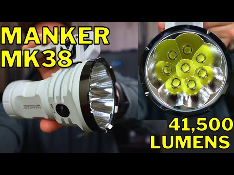 Manker MK35 XHP35 HI CW 遠方1420m 3000lm Manker MK36 12,000 Lumens CREE XHP50.2 3V / LUMINUS SST-40-W
