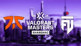 FNATIC vs FUT Esports HIGHLIGHTS | Champions Tour 2024 Masters Shanghai