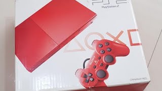 PS2 Slim in Cinnabar Red SCPH-90006: The Rarest PlayStation 2