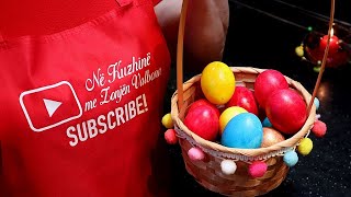 Si Të Njgyrosim Vezët E Pashkës Easter Egg Coloring