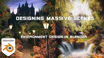 Creating a Nature Scene with Blender and Photoshop | Scene Breakdown