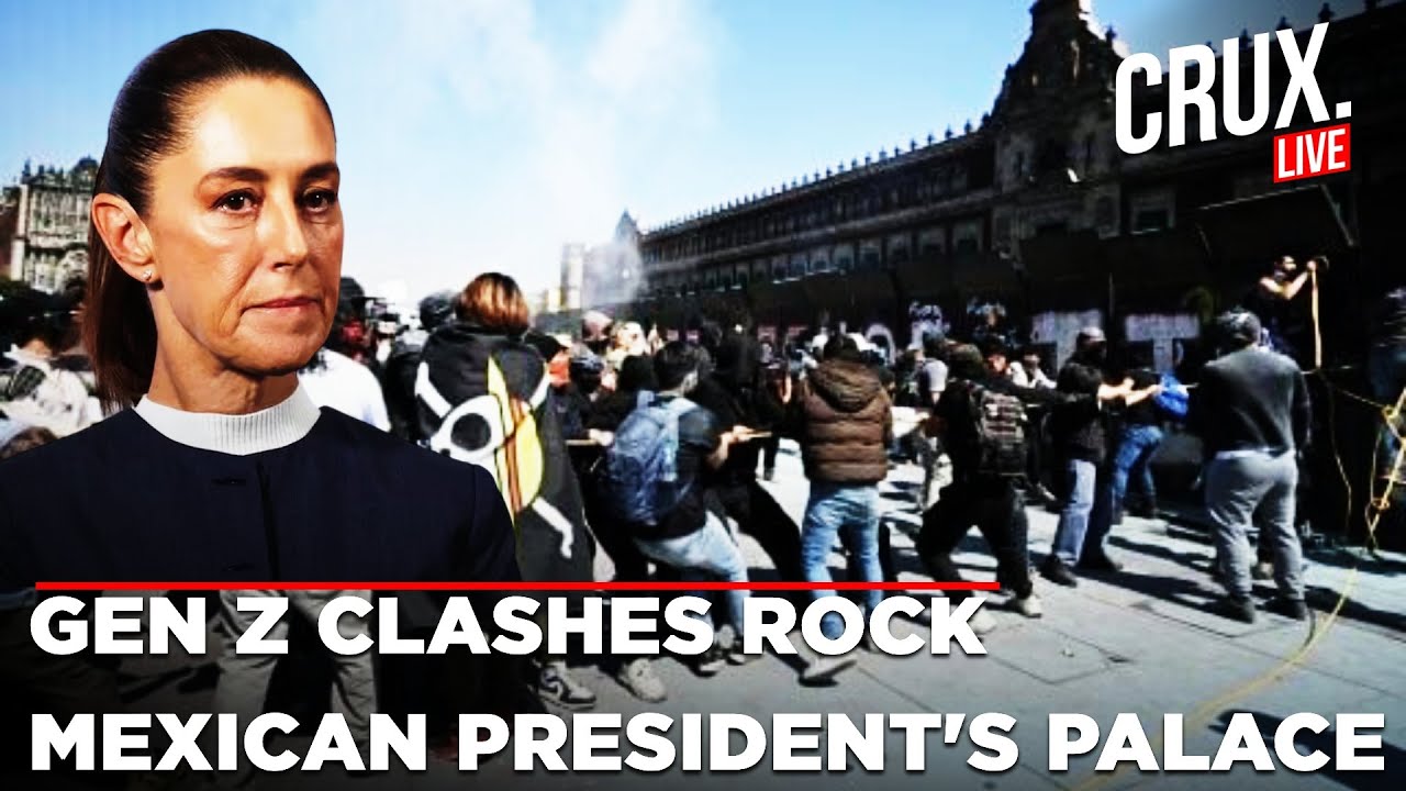 LIVE | SHOCKING VIDEO: Gen Z And Police Clash Outside President's Palace During Chaotic Protests