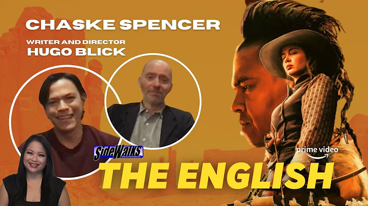Star Chaske Spencer and writer/director Hugo Blick...