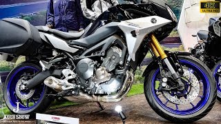 (4K)YAMAHA TRACER 900 GT 2018 ヤマハ新型トレーサー900GT - 大阪モーターサイクルショー2018