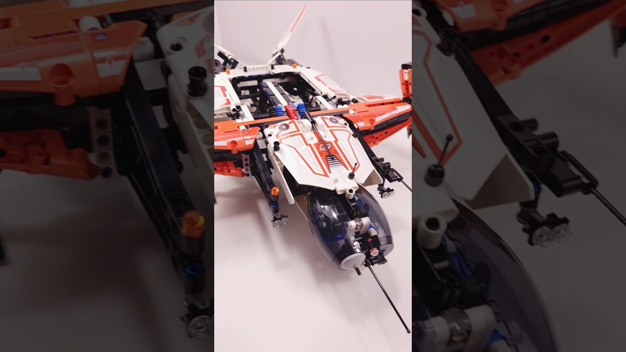 LEGO® Technic™ VTOL Heavy Cargo Spaceship LT81 (42181)[1365 pcs] Review 