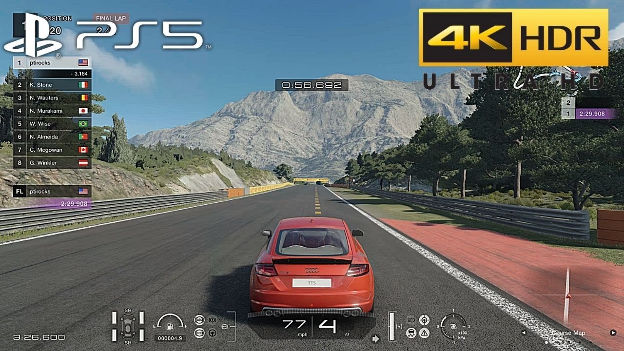 Gran Turismo Sport Ps5 4k 60fps Hdr Gameplay Youtube