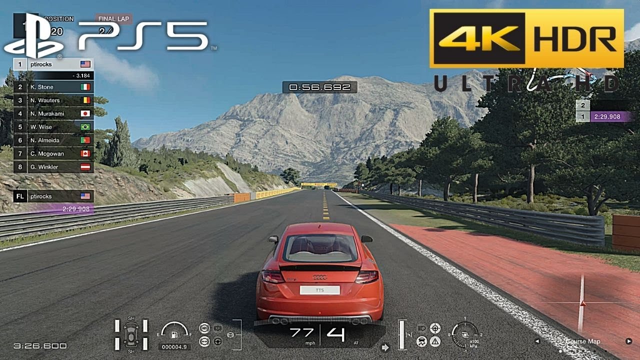 Gran Turismo Sport (PS5) 4K 60FPS HDR Gameplay 