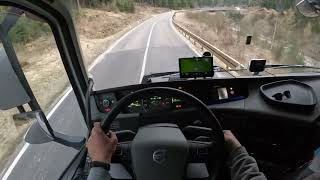 Drive a Volvo FH in mountains of  Italy