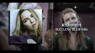 BCC LENS BLUR OBS TRANSITION EFFECT | AFTER EFFECTS