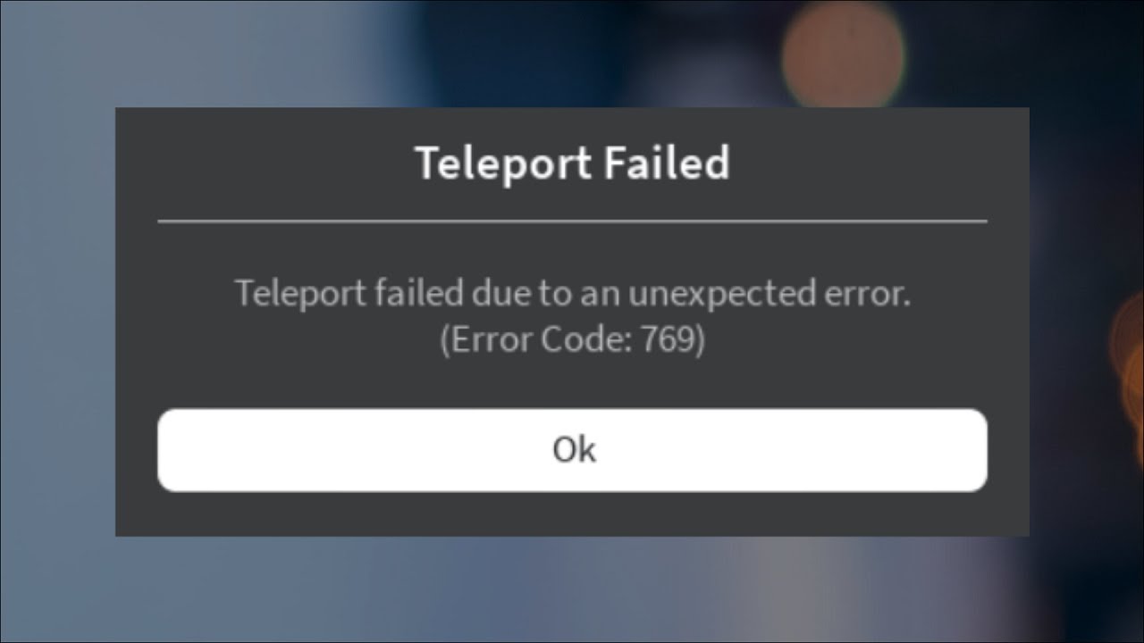 Failed to connect game id 17 roblox