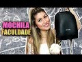 O QUE TEM NA MINHA MOCHILA DA FACULDADE! #GabiTodoDia