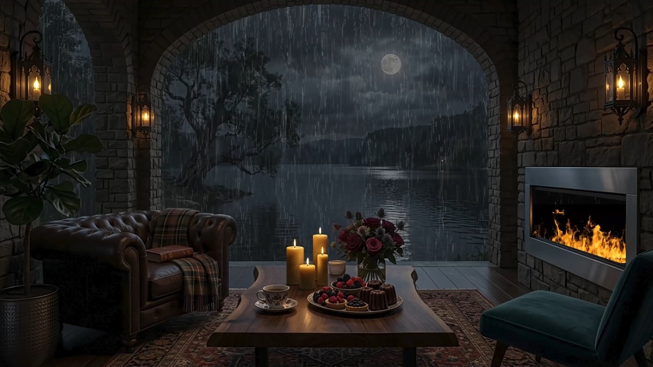 When It Hurts Most at Night 🌧️ Soothing Rain for Relaxation and Rest