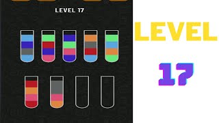 Water Sort Puzzle Level 17 | Walkthrough | MGW