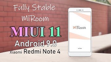 New Miroom(MIUI 11) Update For Redmi Note 4