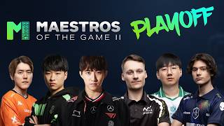 【星海爭霸2】Maestros of the Game 2 季後賽第三天 ! Maru/Classic/Serral/herO/Clem/Rogue 選出最後四個前往線下決賽的選手! !烏魚子