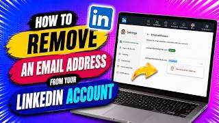 How to Remove an Email Address from Your LinkedIn Account | How to LinkedIn Remove on Gmail