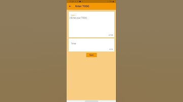 Flutter simple to do app used sqlite database