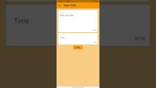 Flutter simple to do app used sqlite database