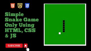 Tutorial Membuat Game Ular atau Snake Game Sederhana Menggunakan HTML, CSS, dan Javascript Bagian 1 screenshot 4