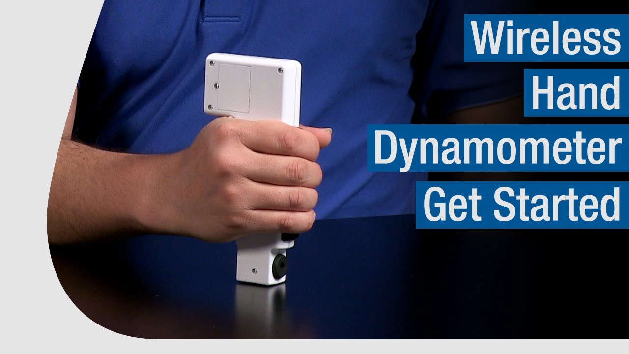 Беспроводной ручной динамометр | Начало работы