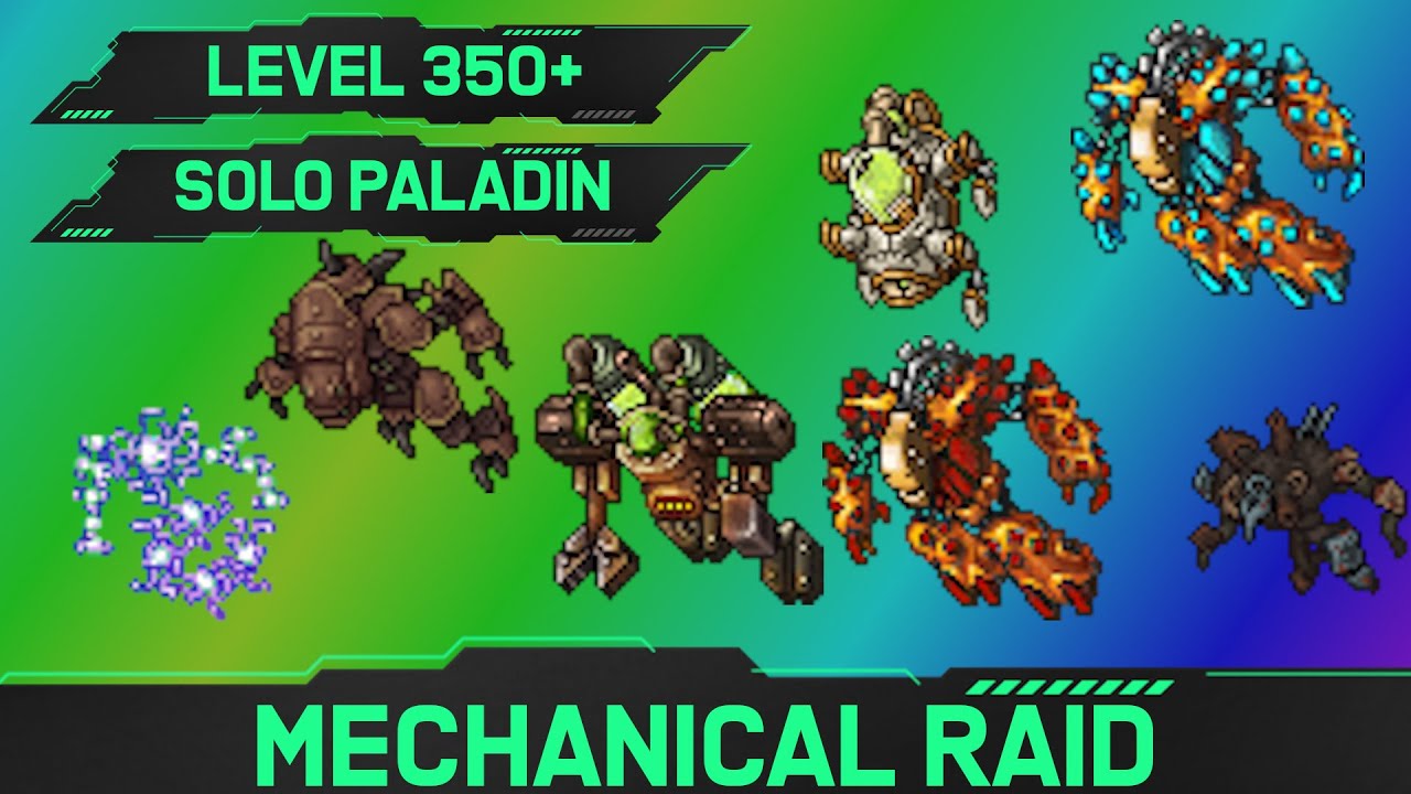 Oramond Mechanical Raid - Solo Paladin Hunt [350+] - YouTube