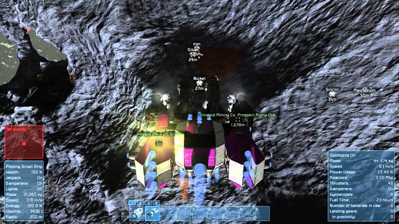 Space Engineers Survival - Let's Role Play - S1 E4 - Moar Mining - YouTube
