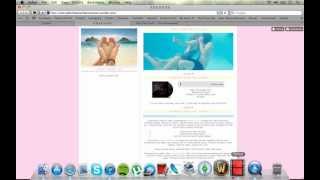 How To Add A Flashing/Scrolling Message On Your Blog Title - By Weconfideinwolves