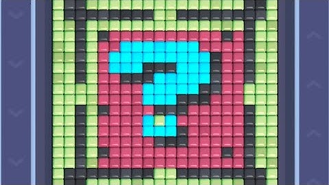 Pixel flow level 62 Walkthrough Solution 