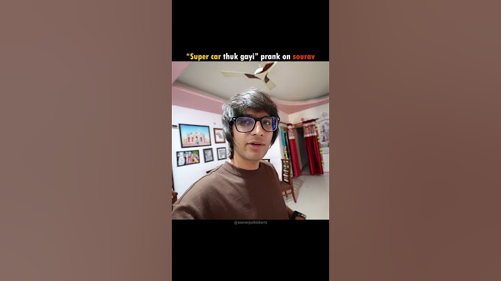 SUPER CAR THUK GAYI PRANK  ON SOURAV #souravjoshivlogs #youtubeshorts #supercars #games #prank