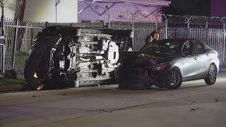 Breaking: Police chase ends in crash near Houston’s south side