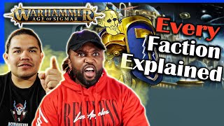 Every AGE OF SIGMAR Faction Explained || WARHAMMER Lore Reaction