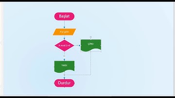 3. Algoritma ve Akış Diyagramı - Sayı Çift mi?