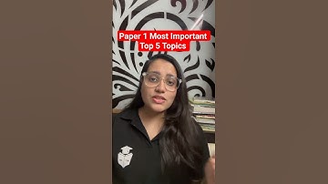 UGC NET Paper 1 PDE Most Important 5 Topics #shorts