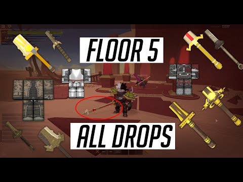 Floor 5 All Drops Item Stats Swordburst 2 Rare Drops Youtube - roblox swordburst 2 floor 7 rare drops youtube