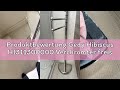 Produktbewertung Gedy Hibiscus HI311300000 Verchromter freistehender Handtuchhalter, Maße 90,5x36,5x