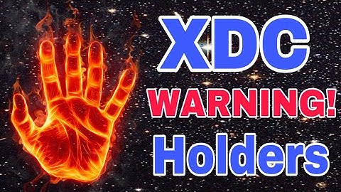 XDC NETWORK WARNING! Holders || Latest Update || XDC COIN Price Prediction Today