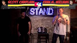 One Of The Greatest Roast Battles Ever?! Scott Chaplain vs. Evan Williams