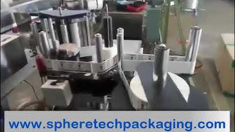 Automatic Three side Labeling Machine for square bottle