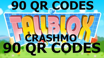 Fallblox Crashmo 90 EPIC QR CODES COLLECTION