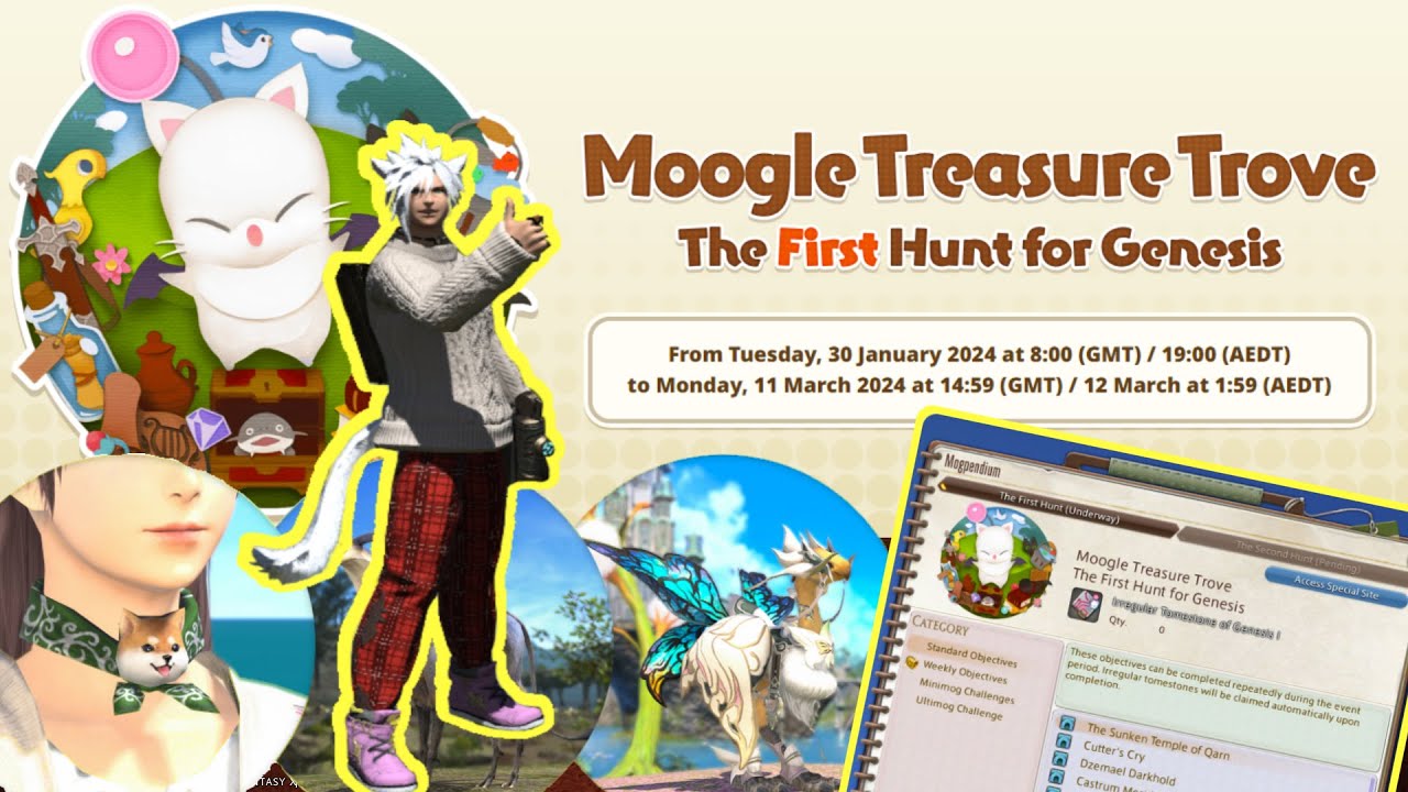 FFXIV Moogle Treasure Trove 2024! REWARDS REVIEW YouTube