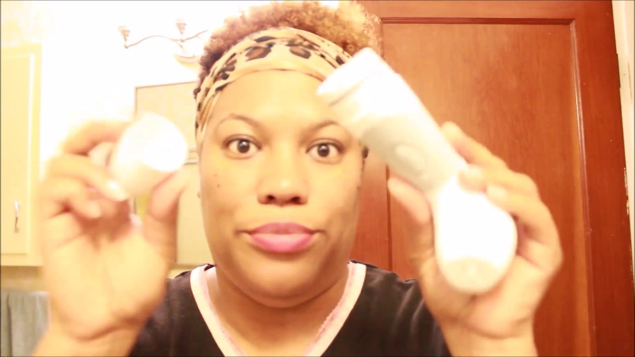 1st Time Facial using the Ulta Cleansing Brush YouTube