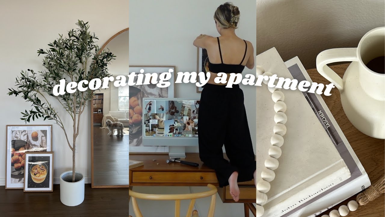 Decorating My Apartment | Amazon Home Decor Haul, New Plants & Hanging Art
