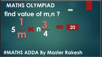 “Maths Olympiad: Solving for Variables in Equations | #MathsAdda by Master Rakesh”