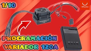 CONFIGURACIÓN COMBO VARIADOR BRUSHLESS 1/8⚡1/10 🗣 EN ESPAÑOL 🇪🇸