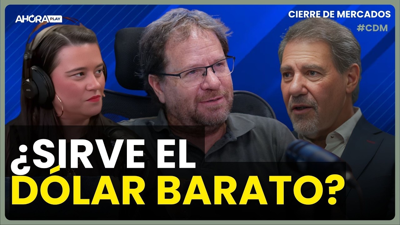 ¿SIRVE EL DÓLAR BARATO? SE SUMA CLAUDIO ZUCHOVICKI I Carlos Burgueño y Agus Girón #CierreDeMercados