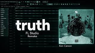(PRESETS FOUND) "truth" - Ken Carson FL Studio remake (99% ACCURATE)