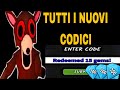 NUOVI CODICI!TUTTI I CODICI FUNZIONANTI per 99 Notti nella Foresta (AGGIORNAMENTO 2026)
