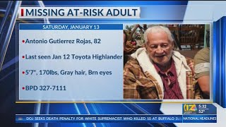 BPD searching for missing, at-risk man last seen in east Bakersfield