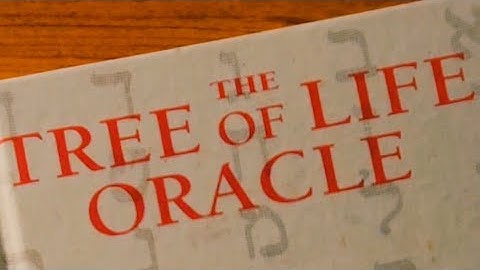 TREE OF LIFE ORACLE | Walk and Flip Through | Kabbalah Mystical Lightening Pathways Three Pillars