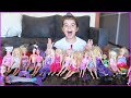 Barbie Oyuncak Bebek Koleksiyonu l Bebeklerimizi Saydık | Barbie Bebek Videoları